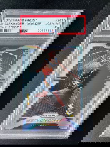2019 Prizm Nickeil Alexander Walker Silver PSA 10