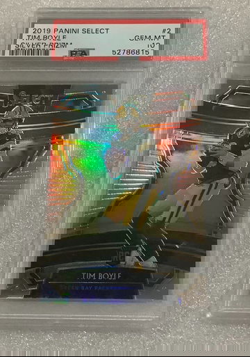 2019 Select Silver Tim Boyle Concourse Rookie Psa 10 Packers