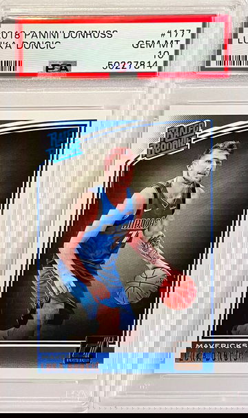 2018 Panini Donruss Luka Doncic #177 PSA 10 GEM MINT