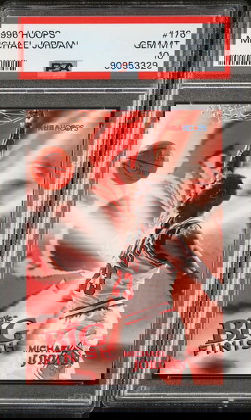 1996 Hoops Michael Jordan #176 PSA 10