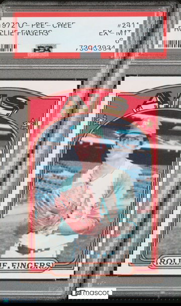 1972 O-Pee-Chee Baseball Rollie Fingers #241 PSA 6