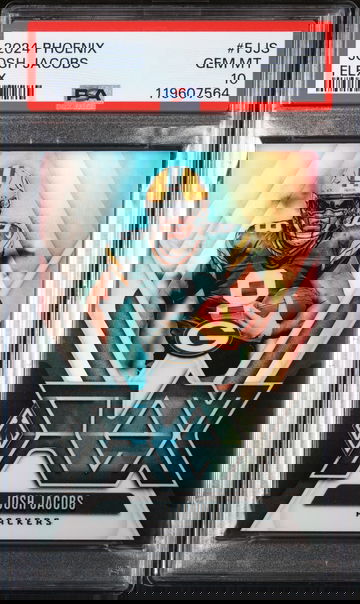 2024 Panini Phoenix Flex Josh Jacobs #F-JJS PSA 10