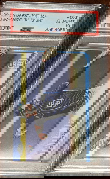 2019 Topps Chrome Fernando Tatis Jr. RC PSA 10