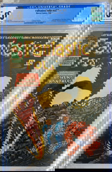 Fantastic Four #52 (1966) CGC 6.0 -- 1st appearance of Black Panther (T'Challa)