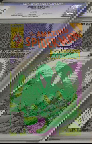 AMAZING SPIDER-MAN #311, CGC 9.2 NM-