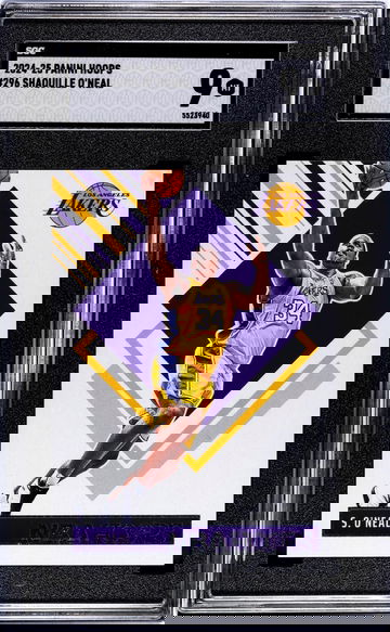2024-25 Panini Hoops Shaquille O'Neal #296 SGC 9