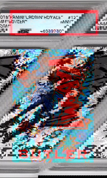 2018 Panini Crown Royale KABOOM Jimmy Butler PSA 9 POP4!