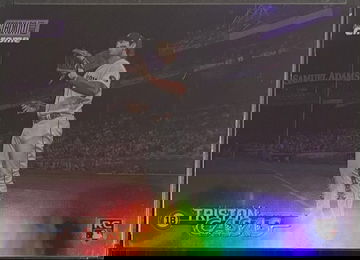 2023 Topps Stadium Club Triston Casas RC Purple Chrome Refractor 64/75