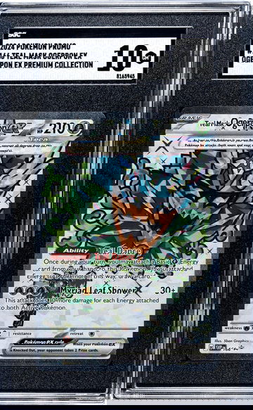 2024 Pokemon EX #166 Teal Mask Ogrepon EX Ogrepon EX Premium Collection SGC 10