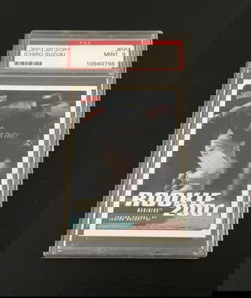 2001 Ichiro Suzuki Rookie Mint PSA 9