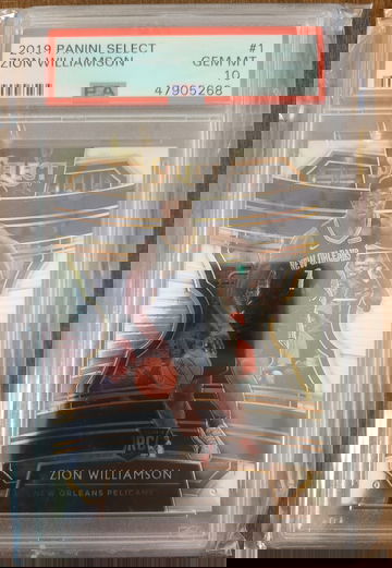 2019 Select Concourse PSA 10 Zion Williamson 