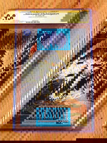 BATMAN LEGENDS OF THE DARK KNIGHT #16 CGC SS 9.8 signed Garcia-Lopez LOTDK