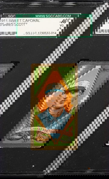 1911 T205 James Scott Chicago White Sox SGC 40 VG 3