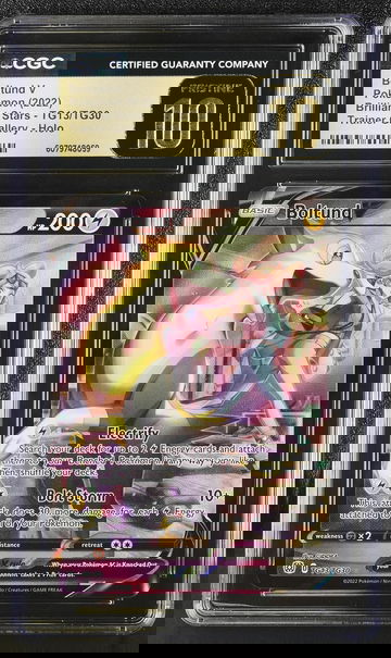 2022 Pokemon #TG13/TG30 Boltund V Trainer Gallery CGC 10