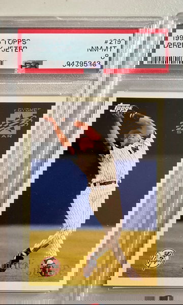 1996 TOPPS DEREK JETER #219 NM-MT 