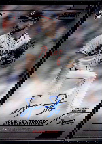 2022 Topps Stadium Club Spencer Strider #SCBA-SST RC Auto /25