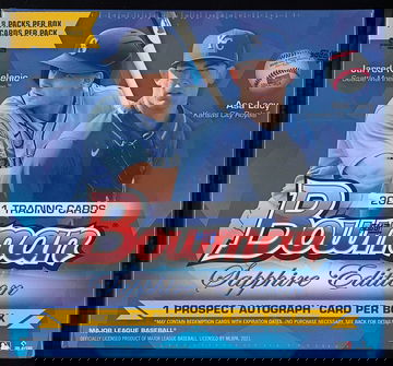 2021 Topps Bowman Baseball Sapphire Edition Box