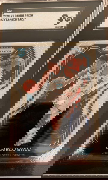 2020 Panini Prizm Lamelo Ball SGC 9