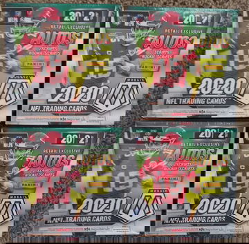 2020 NFL Mosaic 4x Mega Box lot
