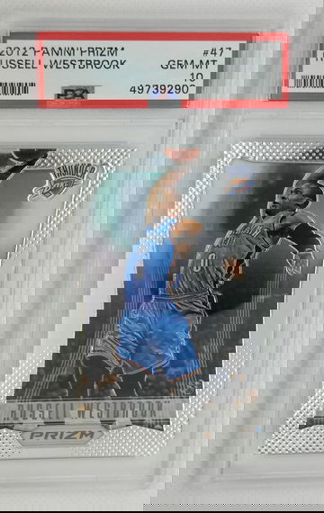 RUSSELL WESTBROOK 2012 Panini Prizm #47 Wizards - PSA 10 GEM MINT