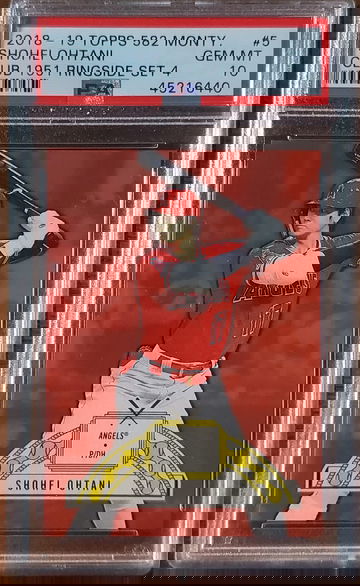 2018 - 19 Shohei Ohtani Topps 582 Montgomery Ringside #5 PSA 10