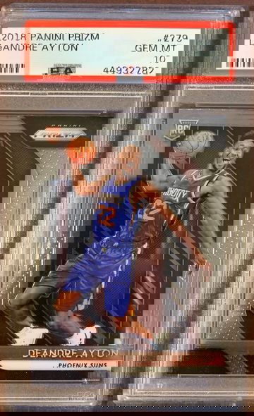 2018-19 Panini Prizm #279 DeAndre Ayton Rookie Card PSA 10