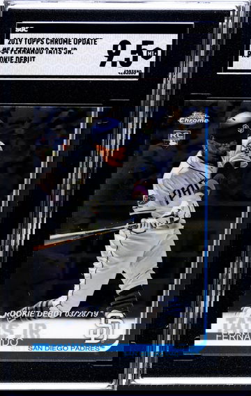 Fernando Tatis Jr. Rookie - 2019 Topps Chrome Update Rookie Debut - Mint + SGC 9.5