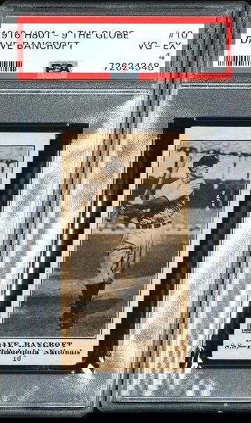 Dave Bancroft 1916 H801-9 The Globe #10 Philadelphia Phillies HOF RC PSA 4