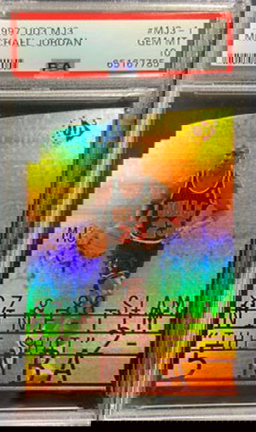 1997 Upper Deck UD3 MJ3-1 Michael Jordan Chicago Bulls PSA 10 Gem Mint