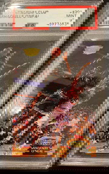 Shaquille O’Neal members only psa 9 201 stadium club