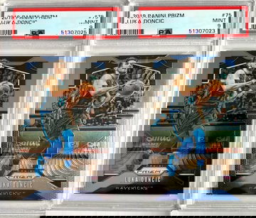 2x 2019 luka doncic prizm psa 9