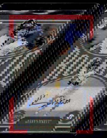 2022 Panini Chronicles Legacy Red Prizm Kenny Pickett #201 RC Auto /50