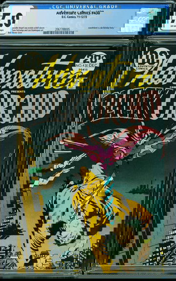 ADVENTURE COMICS #430, CGC 7.0 FVF