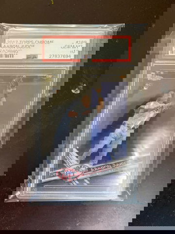 Aaron Judge 2017 Topps Chrome Rookie