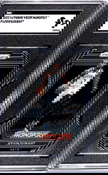 2022-23 Panini Prizm Monopoly #7 Kevin Durant SGC 9