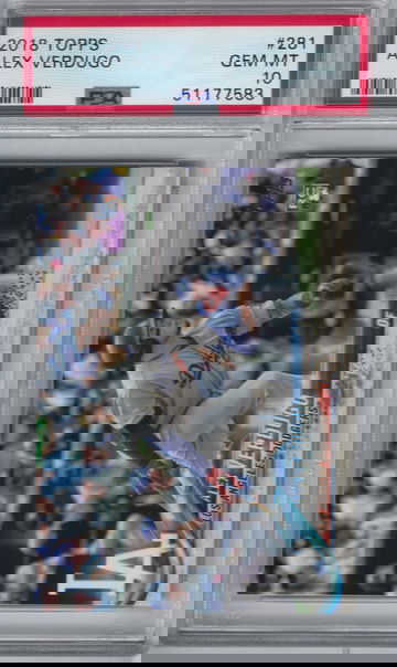 2018 Topps Alex Verdugo PSA 10 Gem-Mint