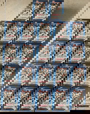 2021 Bowman Baseball Blaster - Lot of 22!