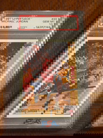 1991 Upper Deck Michael Jordan #44 PSA 10