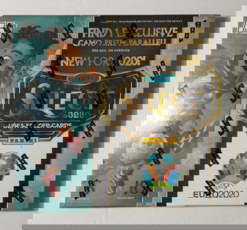 2020 PANINI SELECT UEFA EURO SOCCER HYBRID NEW HOBBY H2 BOX FACTORY SEALED