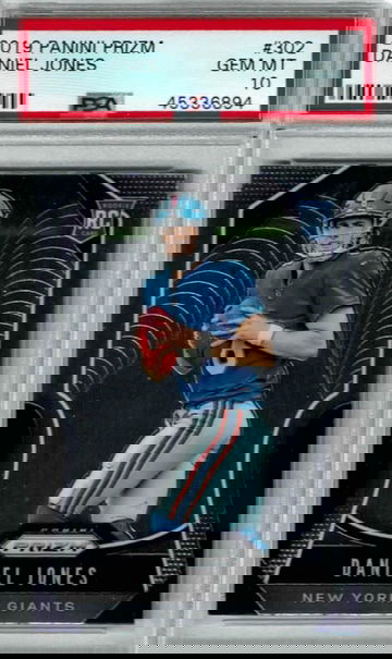 2019 Panini Prizm Daniel Jones RC Rookie PSA 10