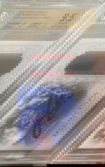 2015 Topps Dynasty Lindor /10 