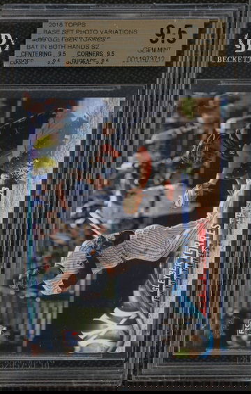 Gleyber Torres 2018 Topps Series 2 SP #669 BGS 9.5 True Gem