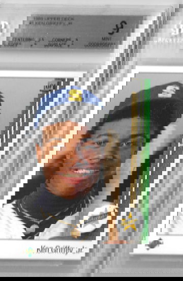 1989 Upper Deck Ken Griffey Jr. Rookie #1 BGS9