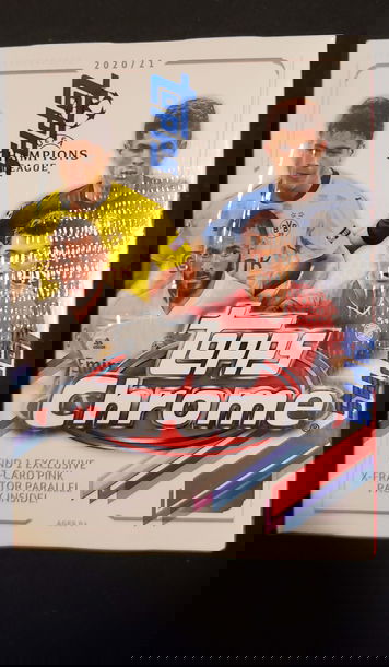 2020/2021 Topps Chrome Champions League Soccer Blaster