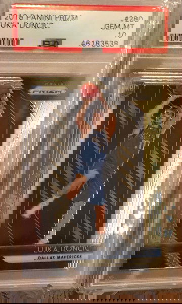 2018-19 Panini Prizm Luka Doncic PSA 10