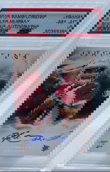2019 Origins Kyler Murray Rookie Autographs PSA 8