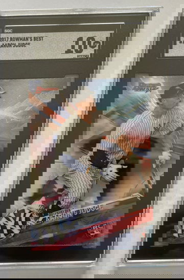 2017 Bowmans Best #1 Aaron Judge RC SGC 10