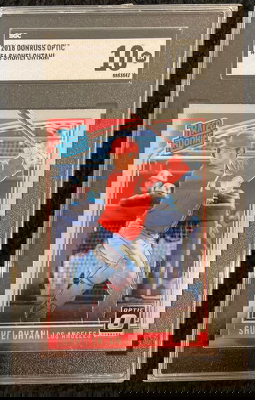 2018 Donruss Optic Shohei Ohtani RR #56 SGC10