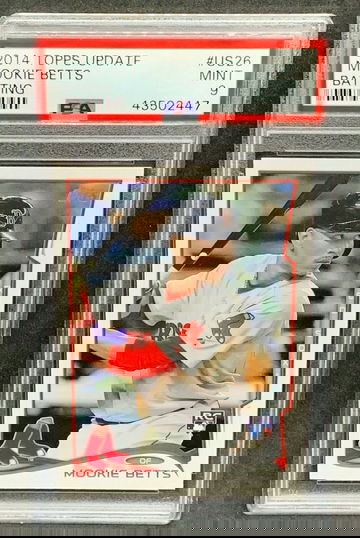 New listing
2014 Topps Update #US26 Mookie Betts PSA 9 Mint RC