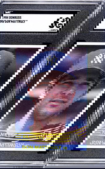 1984 Donruss Don Mattingly #248 SGC 6